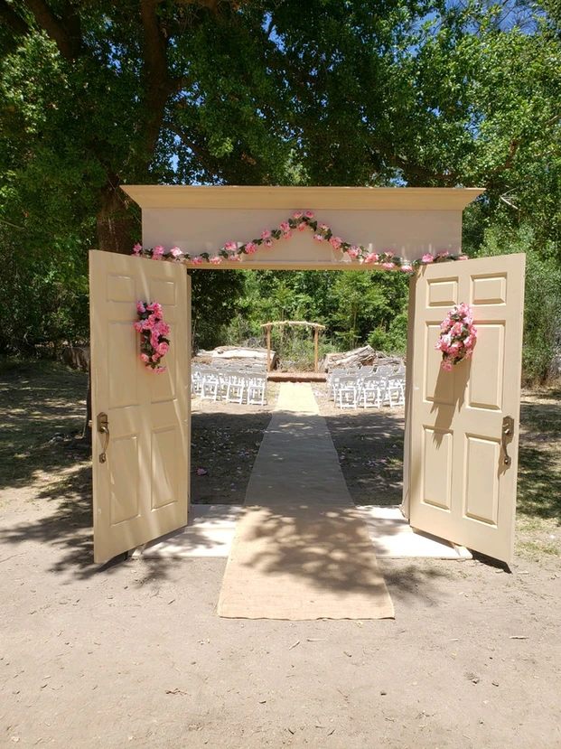 Bridal Reveal Doorway